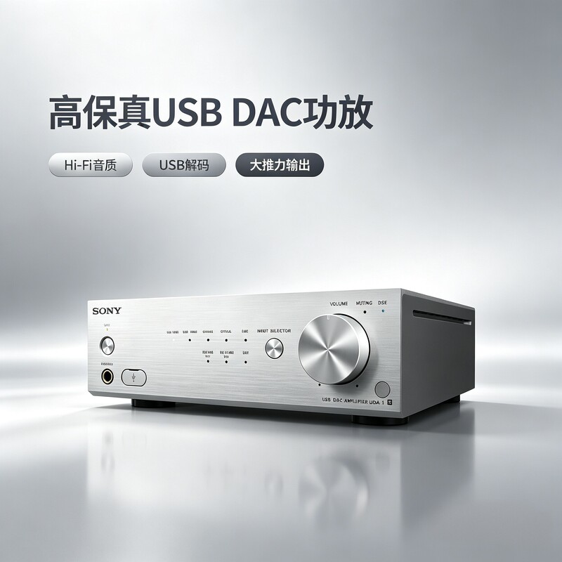 Japan Sony Uda-1 Desktop High-Fidelity Imported Amplifier Usbdac Computer Decoder Sound Card Headphone Amplifier