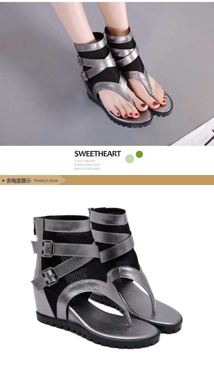 F8466 820K GIÀY DÉP SANDAL NỮ GUATDU LƯỚI MỎNG MÙA HÈ TĂNG CHIỀU CAO ĐẾ XUỒNG GIÀY DÉP NỮ VẢI LƯỚI G03 SẢN PHẨM MỚI