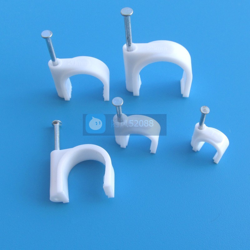 Steel nail wire card 4mm ~ 30mm household and engineering water pipe closing line wire card nail steel nail fixed card