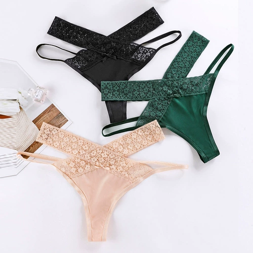 Сексуальные кружевные кружевные трусики