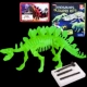 Crazy Archaeology Dinosaur Digging Skeleton Lắp ráp đồ chơi DIY Puzzle Sáng Tyrannosaurus Rex Triceratops - Đồ chơi gia đình