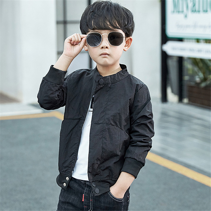 Children's Jacket 2025 Korean Style Fashionable Boys' Spring and Summer Coat, Medium and Large Boys' Spring and Autumn Thin Top Children's Jacket 2025 Korean Style Fashionable Boys' Spring and Summer Coat, Medium and Large Boys' Spring and Autumn Thin Top
