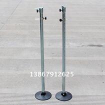 Simple high jump frame High jump crossbar frame can be raised and lowered cast iron base Iron high jump frame-pole with scale