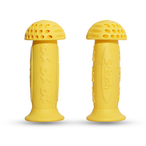 Qi Doll childrens bicycle accessories original handlebar cover protective cover Rubber cover handle 12 14 16 inch pink