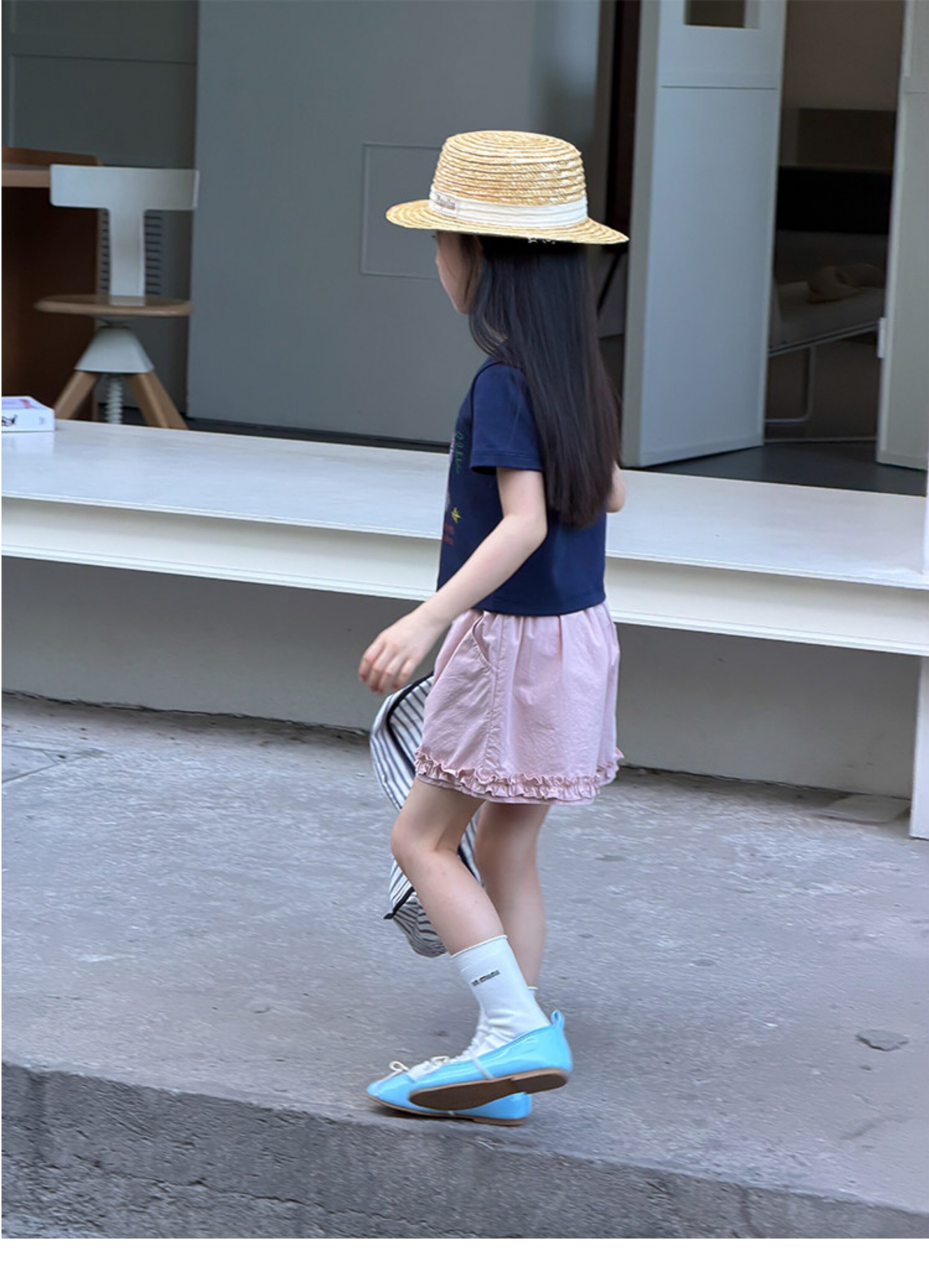 女童夏季花边纯棉短裤儿童百搭甜美可爱清爽阔腿裤宝宝五分裤子潮 — 26