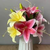 Лили цветок симуляция цветочный стол гостиной