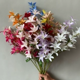 Свадебная симуляция цветок многообородовый xiooli yanyu lan шелковый дорогой цветок цветочный цветок свадебный цветок цветок свадебный украшение цветок