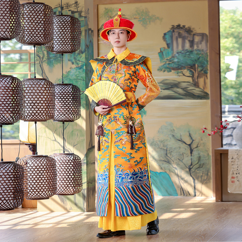 Men's Clothing Qing Dynasty Costume Emperor Emperor Dragon Robe Emperor Dynasty Clothing Prince Clothing Photography Props Clothing Stage Clothing Performance Clothing Men's Clothing Qing Dynasty Costume Emperor Emperor Dragon Robe Emperor Dynasty Clothing Prince Clothing Photography Props Clothing Stage Clothing Performance Clothing