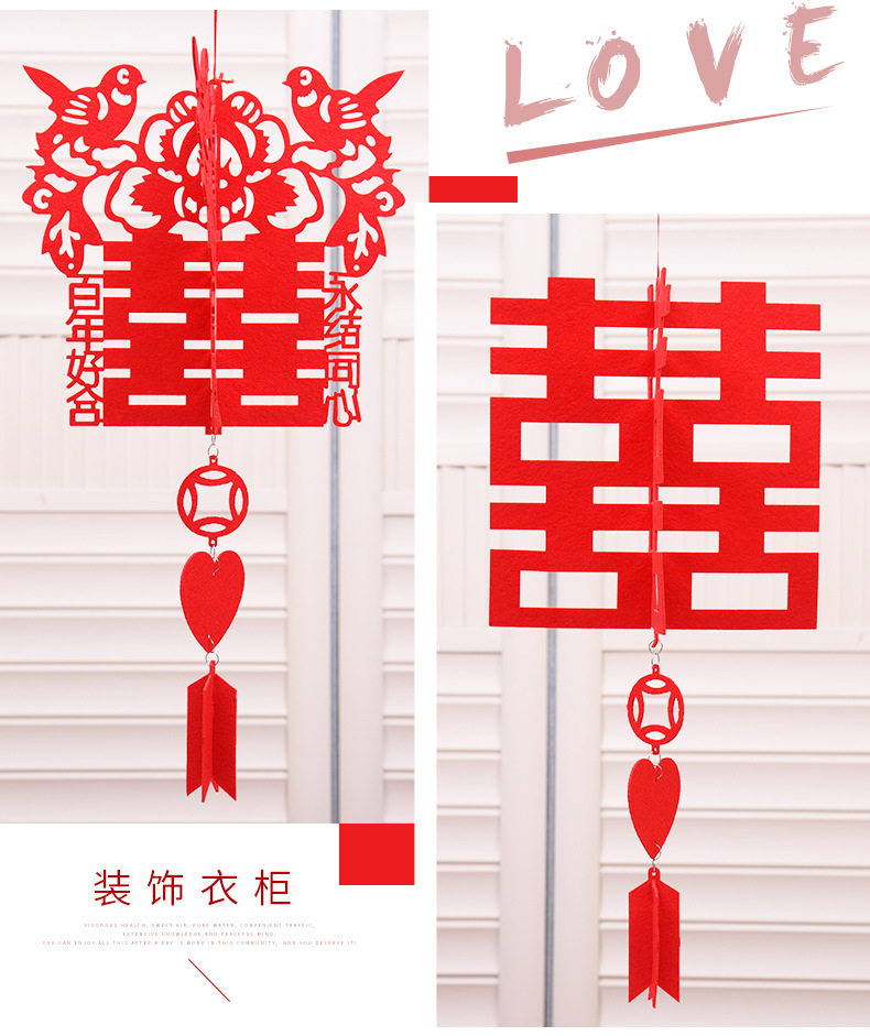 Wedding Items Festive items Wedding Flowers Wedding wedding New house Wedding House Decoration Wedding Arrangement Laflower Lantern Unwoven Pendant