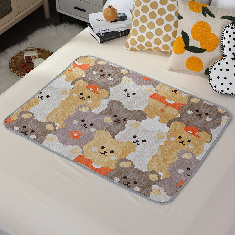 Anti-side leakage aunt pad physiological period mattress waterproof washable non-slip student dormitory anti-dirty pad girl aunt period pad