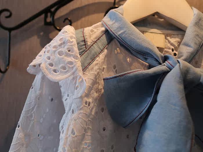 Chemise fille à manche longue - Ref 2086826 Image 9