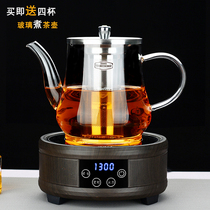 Thickened glass cooking teapot large capacity induction cooker tea boiler boiling water electric pottery cooking teapot high temperature bubble teapot