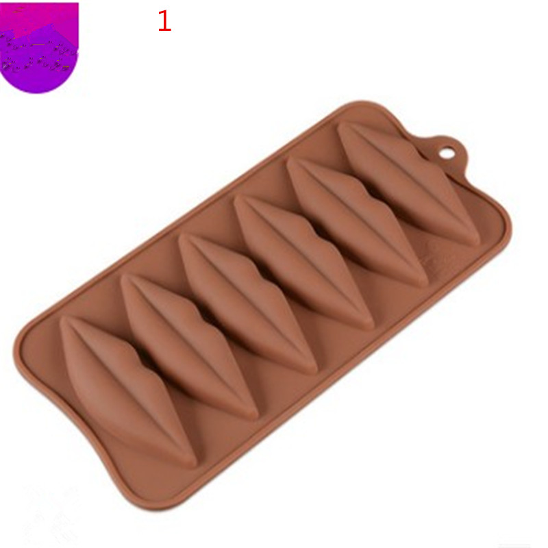 Một loạt các khuôn sô cô la làm bằng tay kẹo khuôn khuôn bánh pudding mạng khuôn đỏ khuôn thực phẩm trẻ em bổ sung mới khuôn bánh kẹp