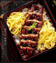 Sauce eel fish with juice in the whole strip of Japanese style ready-to-eat roast eel export sushi cooking ingredients 200g