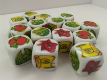 Custom gourd fish dice Gourd fish shrimp color gourd fish shrimp crab Gourd fish shrimp Gourd fish shrimp frog