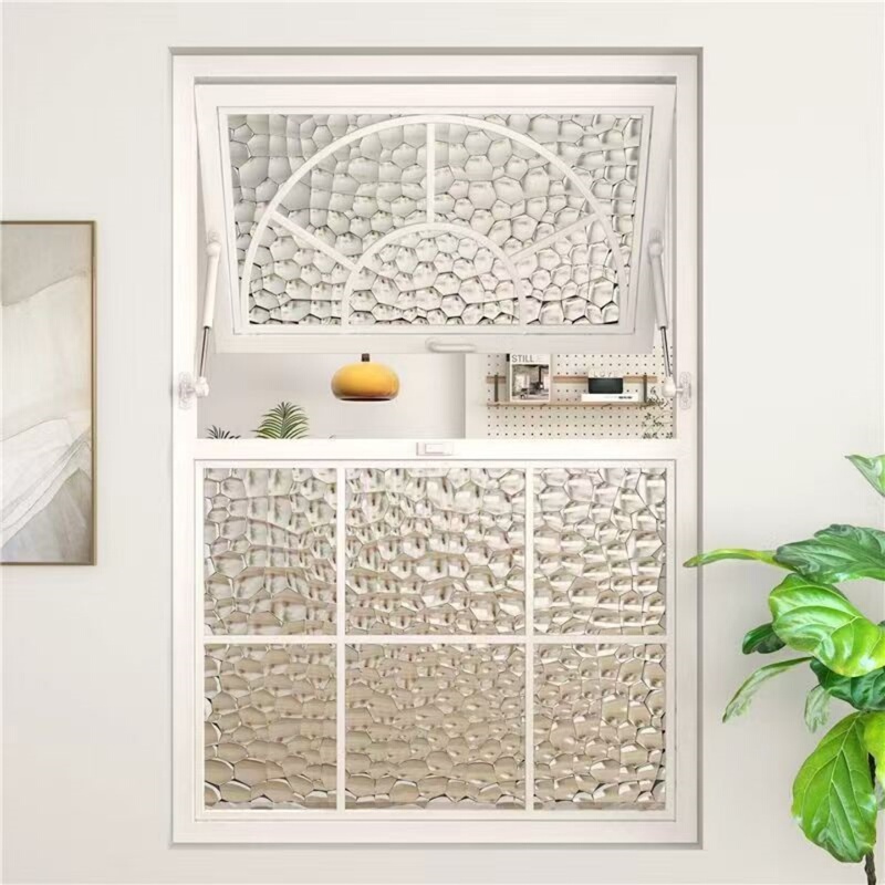 French-Style Aluminum Alloy Up-And-Down Folding Window, Interior Kitchen Outward-Opening Glass Window, Dark Bathroom Lighting and Ventilation Window, Small Bathroom Window French-Style Aluminum Alloy Up-And-Down Folding Window, Interior Kitchen Outward-Opening Glass Window, Dark Bathroom Lighting and Ventilation Window, Small Bathroom Window