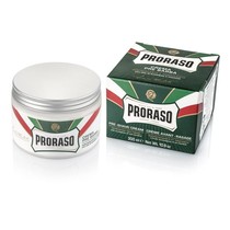 Spot Italy PRORASO GREEN EUCALYPTUS MINT MASSAGE CREAM 300ML Large number of barbershop massage cream