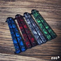 FOLDING POCKET COMB SKULL SPRING COMB FOLDING COMB METAL SPRING COMB JUMPING COMB