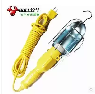 Bull auto repair work lamp lighting lampshade mobile access lamp engineering socket special lamp 5 10 m GN-D1