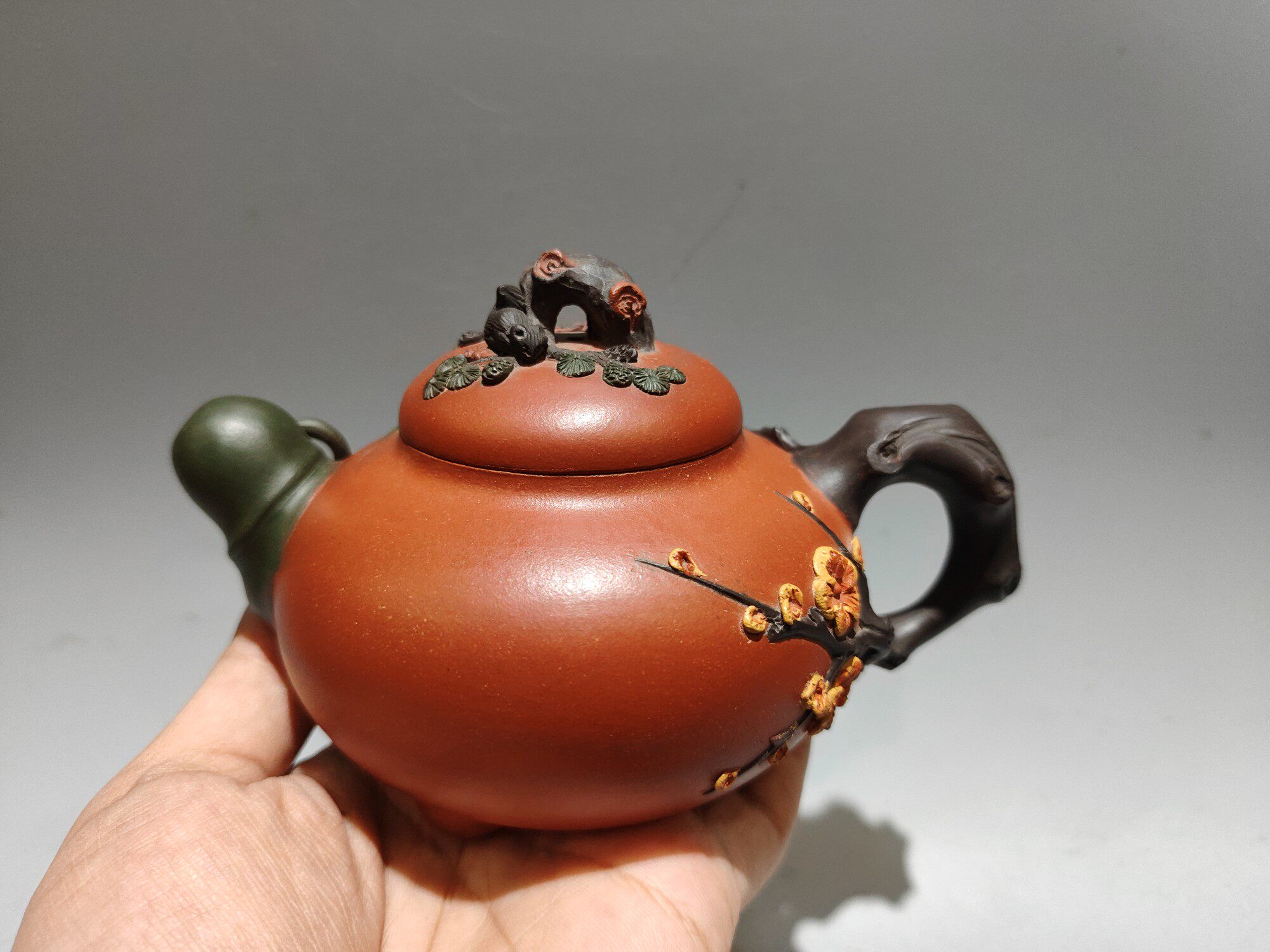 名家朱可心手工紫砂壶原矿底槽清高温窑变老茶壶收藏茶具-Taobao-Tmall