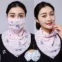 Khăn choàng khăn chống nắng mùa hè UV bảo vệ cổ mặt nạ một mùa xuân lái xe khăn choàng khăn quàng cổ - Khăn quàng cổ / khăn quàng cổ khăn trùm phượt