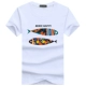 Năm Dậu Năm Dậu Áo thun đỏ nam ngắn tay áo cổ tròn cotton cotton Một nửa tay áo sơ mi nam Quần áo mùa hè