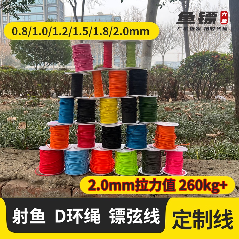 Paracord 2mm 1.5 1.8mm D-Ring Rope Wear-Resistant Fishing Line Rubber Band String Fishing Anti-Wear Hanging Paracord 2mm 1.5 1.8mm D-Ring Rope Wear-Resistant Fishing Line Rubber Band String Fishing Anti-Wear Hanging