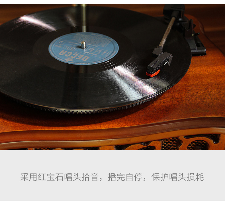 Tang Yun E-002 máy ghi âm retro đa chức năng LP ghi đĩa CD Máy nghe nhạc CD âm thanh nhà lục địa 	đầu đĩa than aiwa	