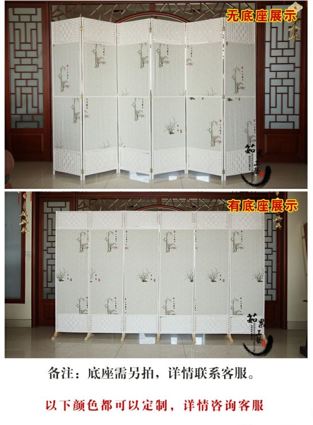 Vách ngăn màn hình đơn giản hiện đại kiểu Trung Quốc phòng khách văn phòng phòng ngủ khách sạn hiên nhà di động vải màn hình ghế ngồi - Màn hình / Cửa sổ mẫu vách gỗ cầu thang