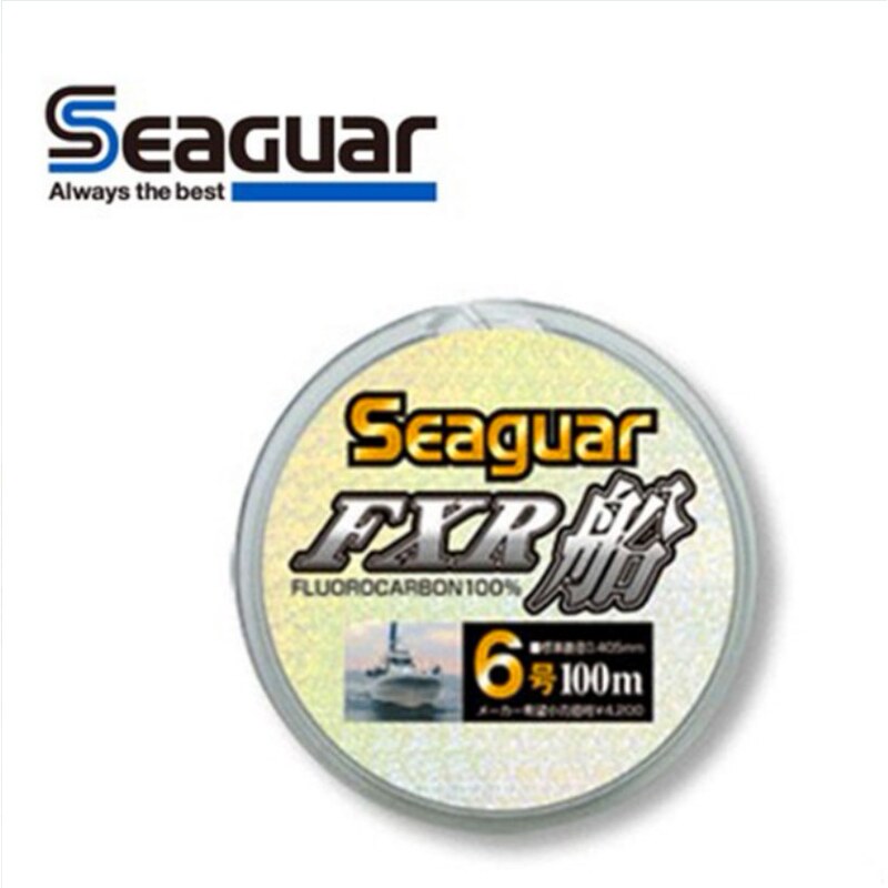 Seaguar/Seaguar Fxr Boat Line Impact-Resistant and Wear-Resistant Sea Fishing Carbon Leader Line for Lure Fishing and Rock Fishing