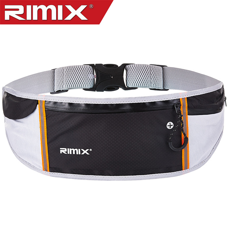 RIMIX Rimex Three-pocket Purse Strings Multifunction Large Capacity Waterproof Outdoor Sports Marathon Running Foot