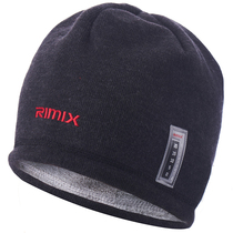 RIMIX wind series cold cap thermometer Rabbit plush knitted outdoor sports cap Riding cap Ear cap