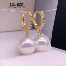 925 sterling silver earrings natural fresh water pearl powder earrings earrings earrings earrings for mother-in-law