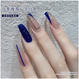 Лак для ногтей, полупрозрачный комплект для маникюра, популярно в интернете, коллекция 2023