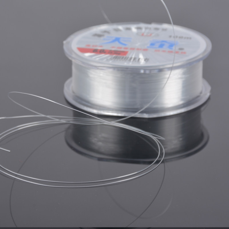 Fishing line Silkworm fishing line Main line Sub-line Strong pull fishing line Cut water line 100 meters line