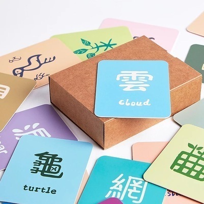 Small Elephant Chinese Character Traditional Card Supplement Package < Oracle Game Word Card > The complex version