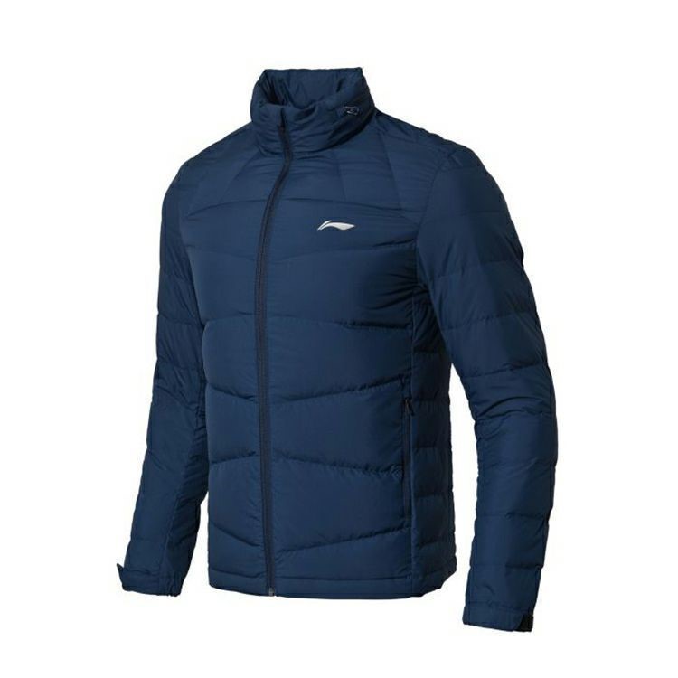 Bộ đếm mùa đông 2018 Li Ning nam màu trắng ấm áp xuống áo khoác ngắn xuống AYMN033-3-4-5-2 - Thể thao xuống áo khoác áo phao adidas