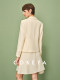 Cokeya/V*T Golden Bow Series~ Wool and Silk Waist-Cinching Blazer Women's Spring Umbrella Skirt Set