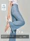 Cokeya/Cooling Pants~Tencel High-Waisted, Draping, Slightly Stretchy, Thin, Flared Wide-Leg Straight Jeans for Women, Spring and Summer