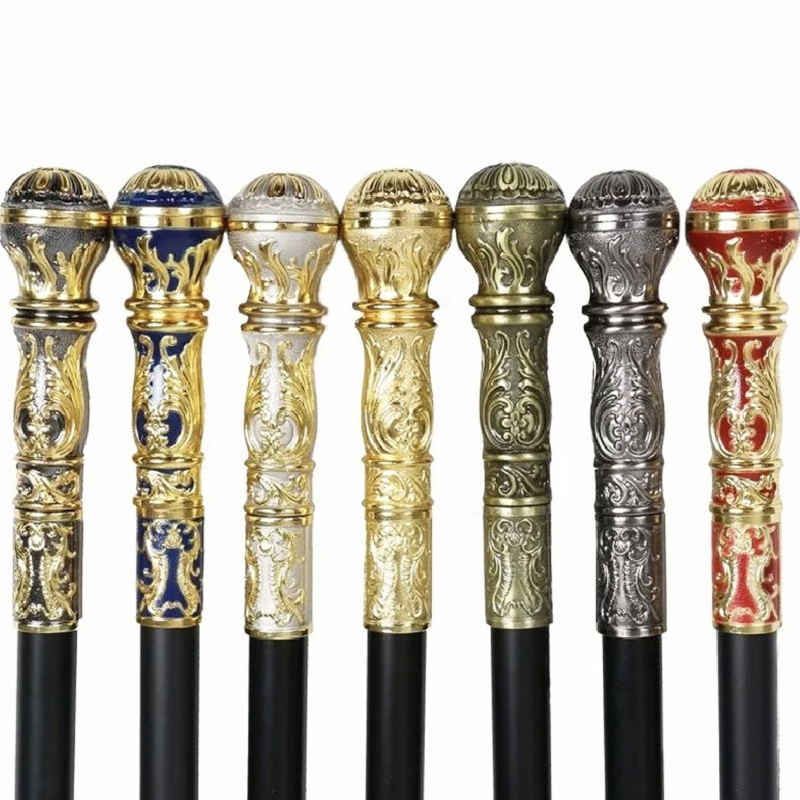 New Halloween Prop Golden Round-Headed Scepter Holiday Party Convention Cosplay Stage Performance DIY Costume Cane New Halloween Prop Golden Round-Headed Scepter Holiday Party Convention Cosplay Stage Performance DIY Costume Cane