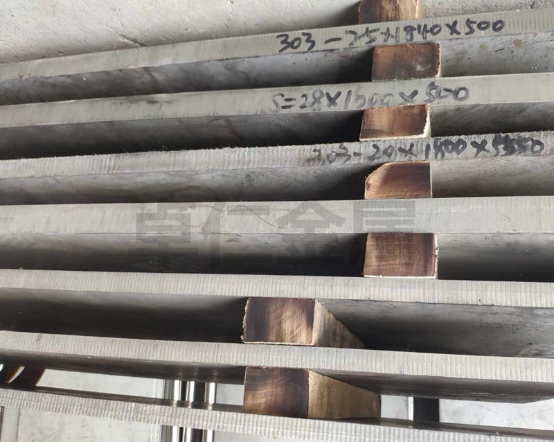 Spot 303 stainless steel plate SUS304 round stick sheet 3 mm thick 316L plate AmericanAISI303 plate 8mm