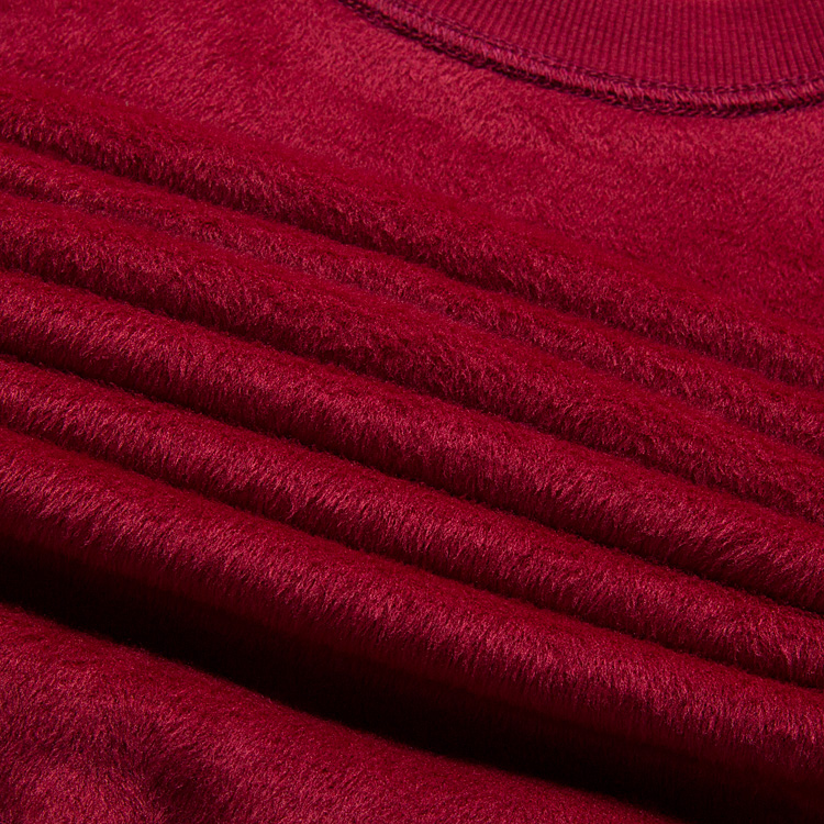 Mẫu áo thu đông cộng với áo len nhung cổ tròn nam cộng với phân bón XL áo thun dài tay áo thun cotton ấm áp áo thun rộng áo thun có cổ