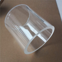 Hot Selling Organic Glass Tube Transparent Cylindrical Manufacturer Direct Sales Specification Complete Acrylic Tube Processing Custom Flange
