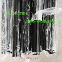 Hot selling black acrylic cylindrical pipe factory direct sales specifications fully supporting custom organic glass colour tubes