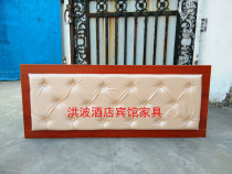 Professional Custom Hotel Guesthouse Apartment room Hotel Soft bunk bed by TV Table Punctualow Bed Soft Bag Stool