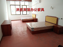 Professional Custom Chain Hotel hotel Guesthouse Furniture Apartment Single Bed TV Table Full modern plate engineering manufacturer