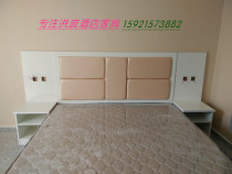 Custom Boutique Business Star Themed Guesthouse Furniture Apartment Quick Chain Hotel Furniture Complete Bed TV Table