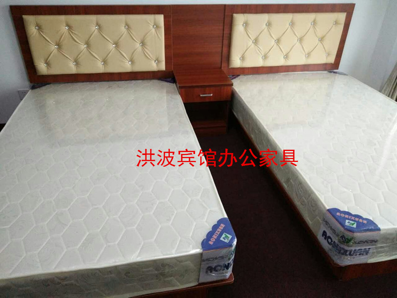 Professional custom hotel hotel furniture apartment room business hotel standard room set bed double bed TV table bed box
