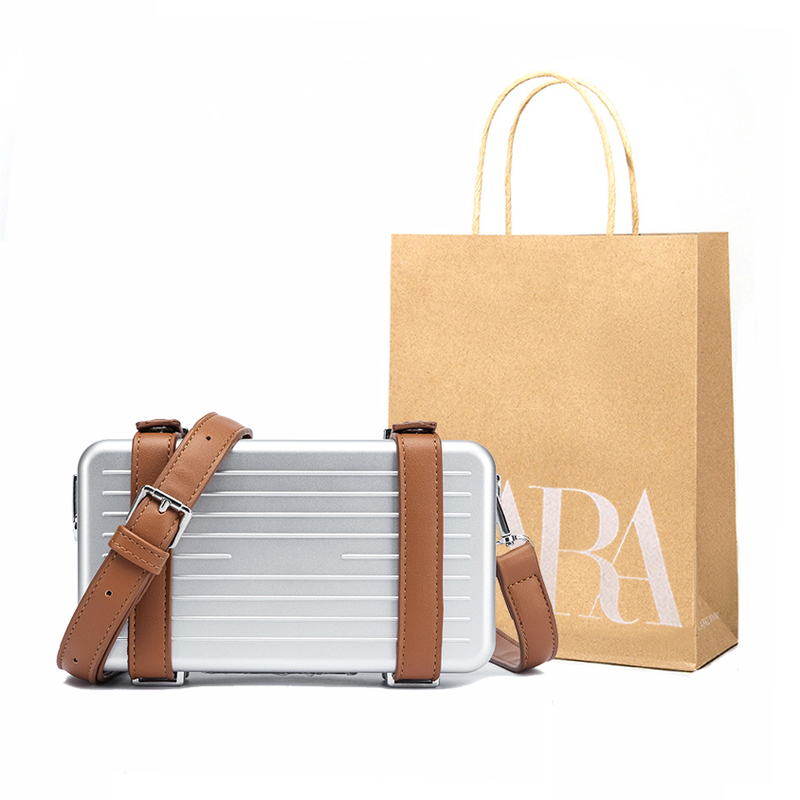 2026 New Men's Bag Casual Hard Small Square Bag Fashionable Box Bag Single Shoulder Crossbody Bag Structured Waist Bag Trendy Brand Bag
