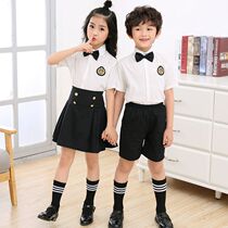 61 Childrens Grand Choral Consuit Performance Out of dress for men and women Poetry Recitation Competition Elementary School Children School Uniform Suit Class